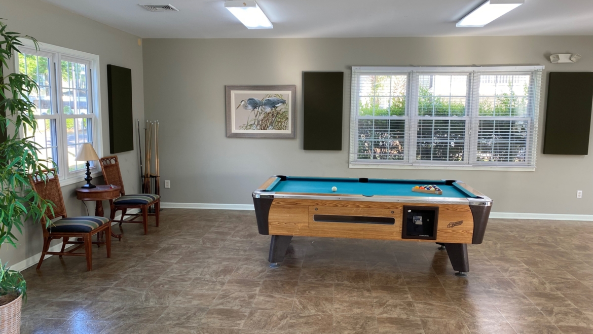 Community Game Room – Pool Table