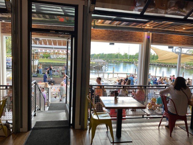 Live music on the Intracoastal Waterway patio at The Local bar North Myrtle Beach
