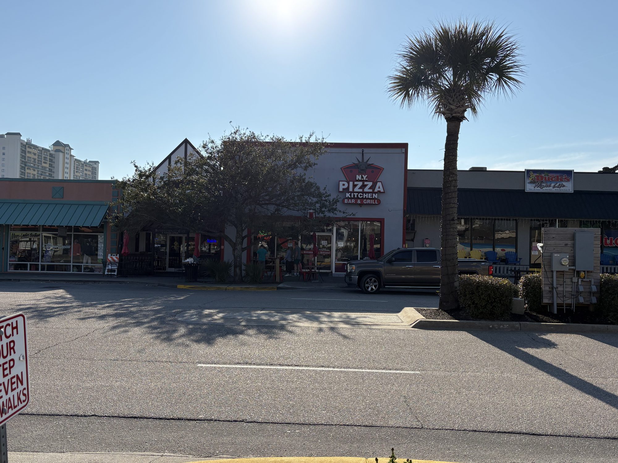 NY Pizza Kitchen bar and grill on Main Street in North Myrtle Beach